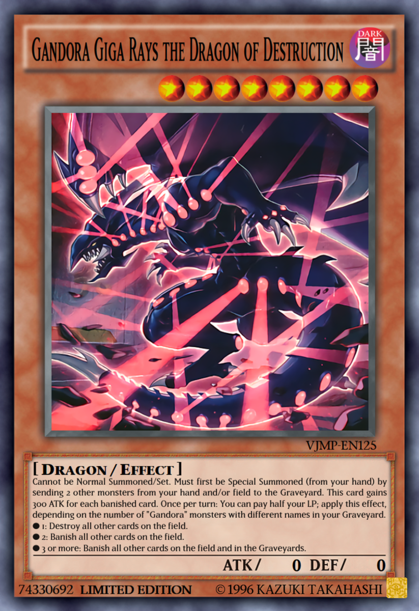 Gandora Giga Rays the Dragon of Destruction