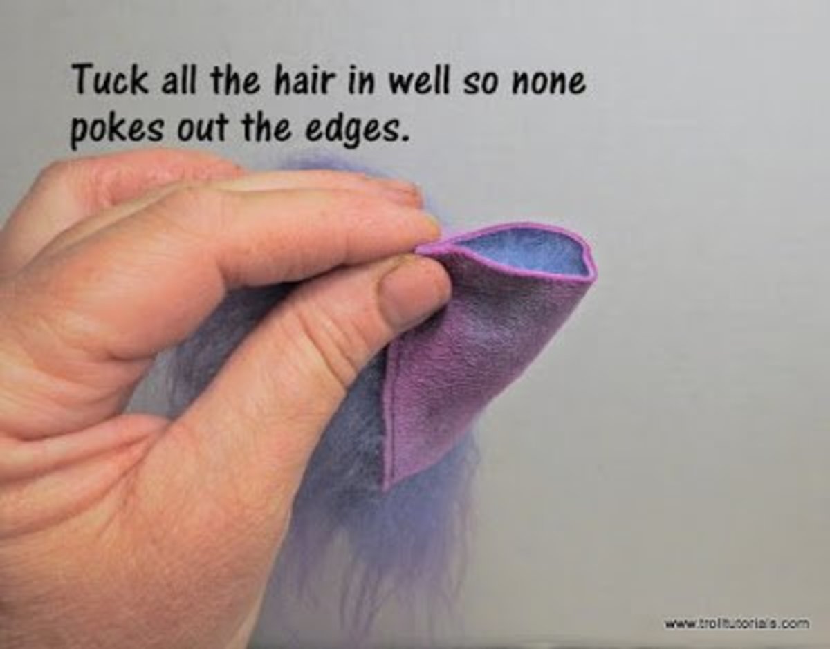 Troll Doll Hair Removal and Replacement Tutorial HobbyLark