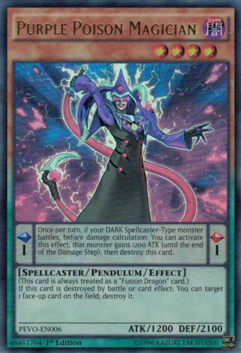 Purple Poison Magician