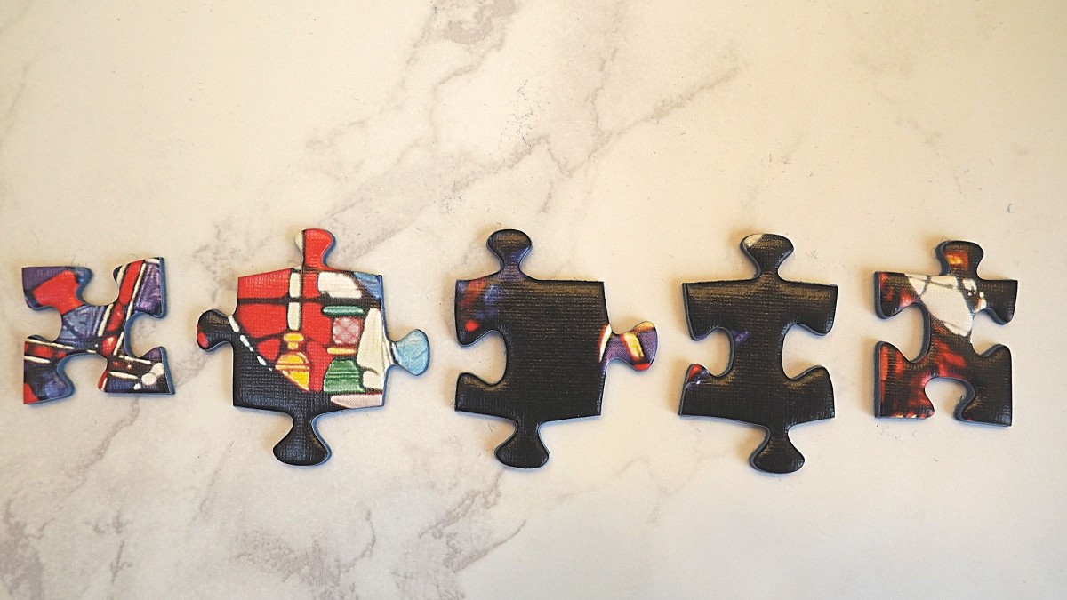 Various puzzle piece shapes.