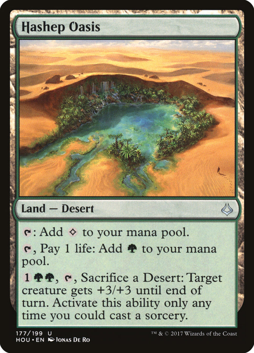 MtG Magic the Gathering Desert Deck