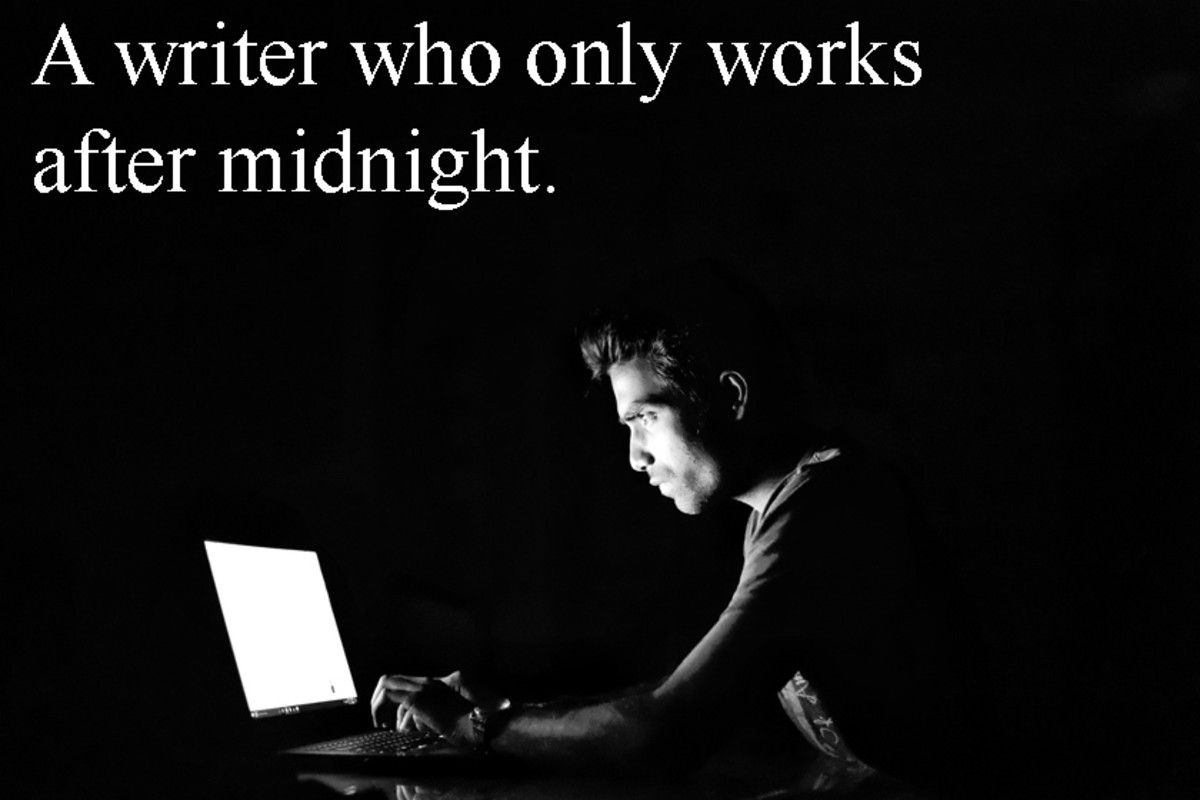 Liking to work after midnight is more common than you might think.