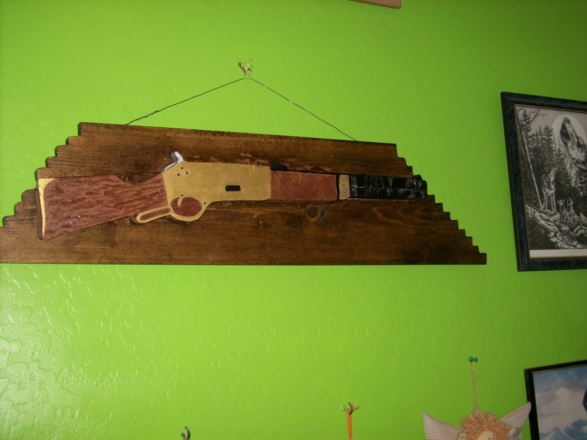 Finally it hangs on the wall.