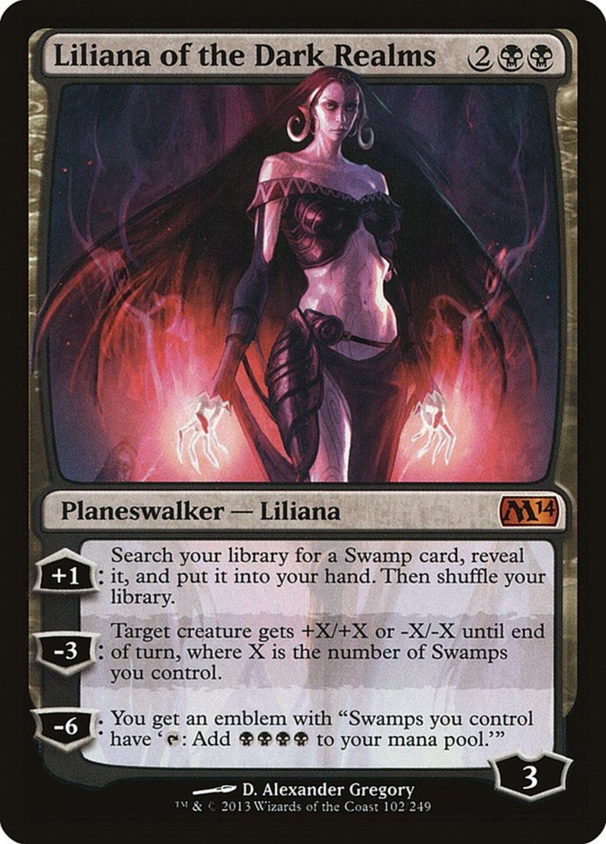 Liliana of the Dark Realms mtg