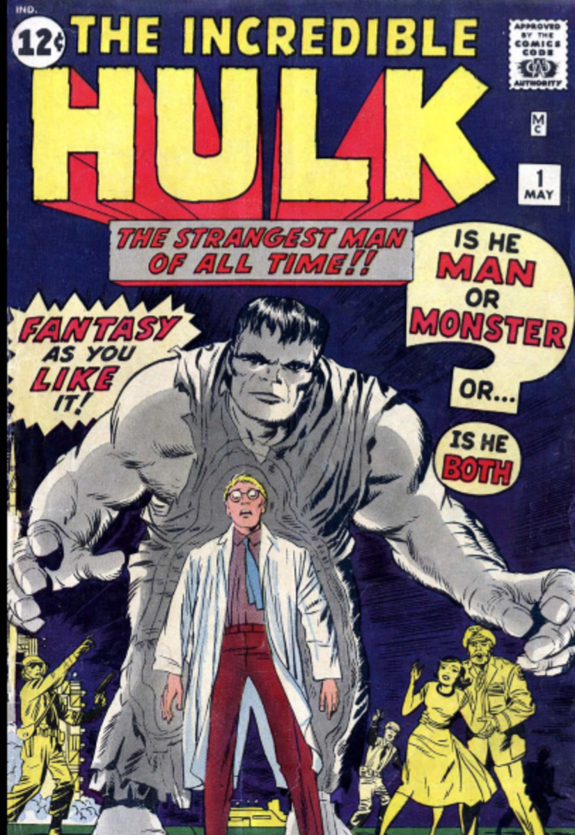 hulk comic strip