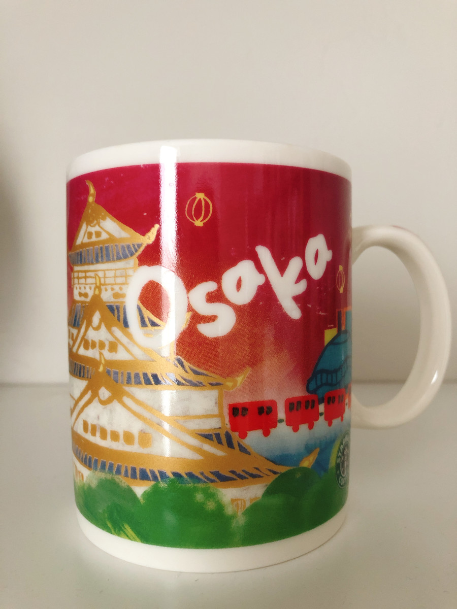 I got this mug from my brother while he was in Japan for work. I've been to Osaka but, I never had a chance to visit the city. 