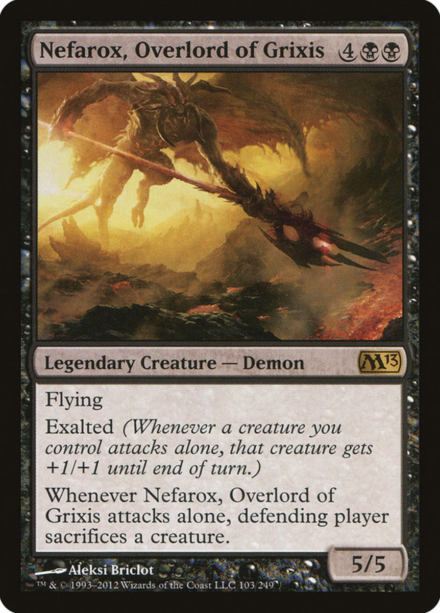 Nefarox, Overlord of Grixis mtg