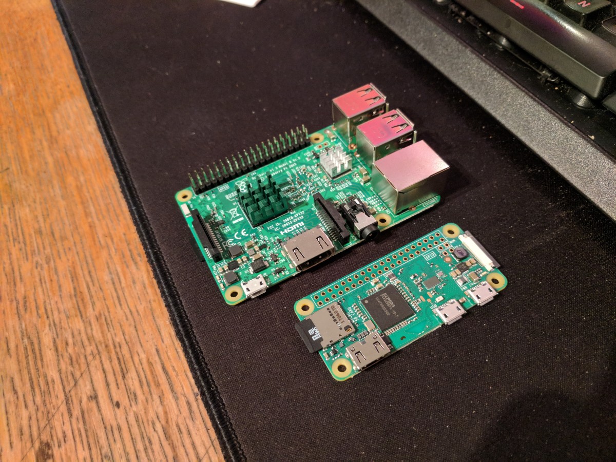 The Raspberry Pi is a fully functional computer on a board the size of a credit card. And the Pi Zero is even smaller still!