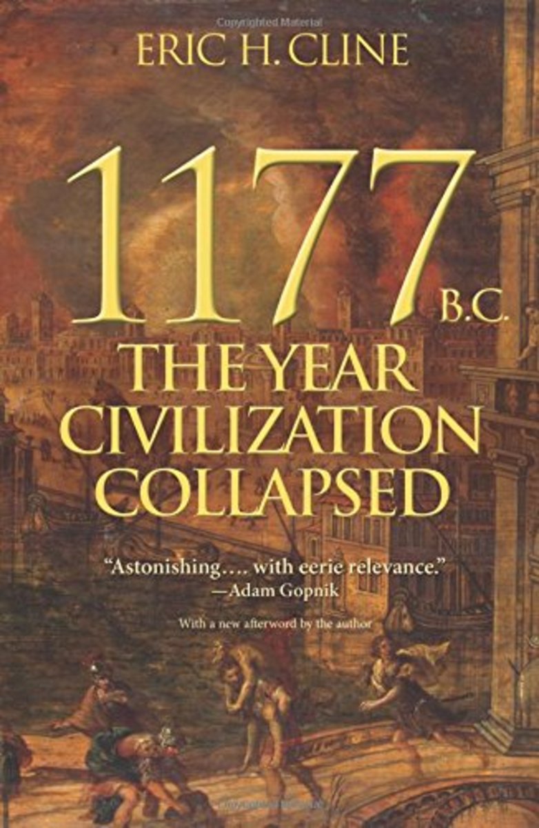 Cover of "1177 B.C. The Year that Civilization Collapsed" by Eric H. Cline