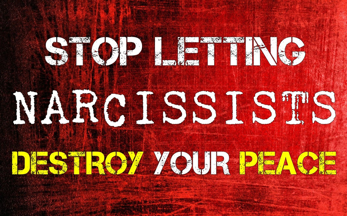 Stop Letting Narcissists Destroy Your Peace