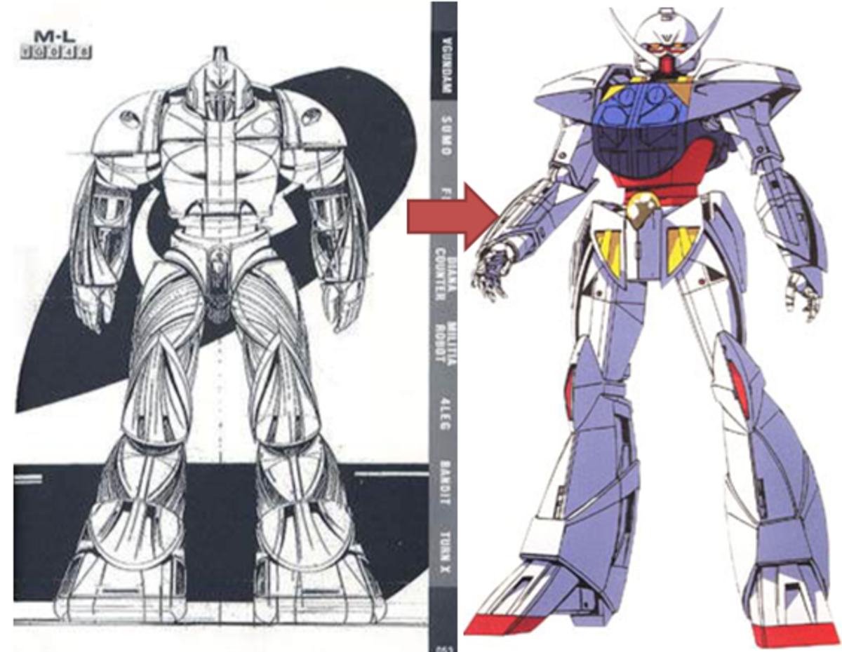 Syd mead turn a gundam