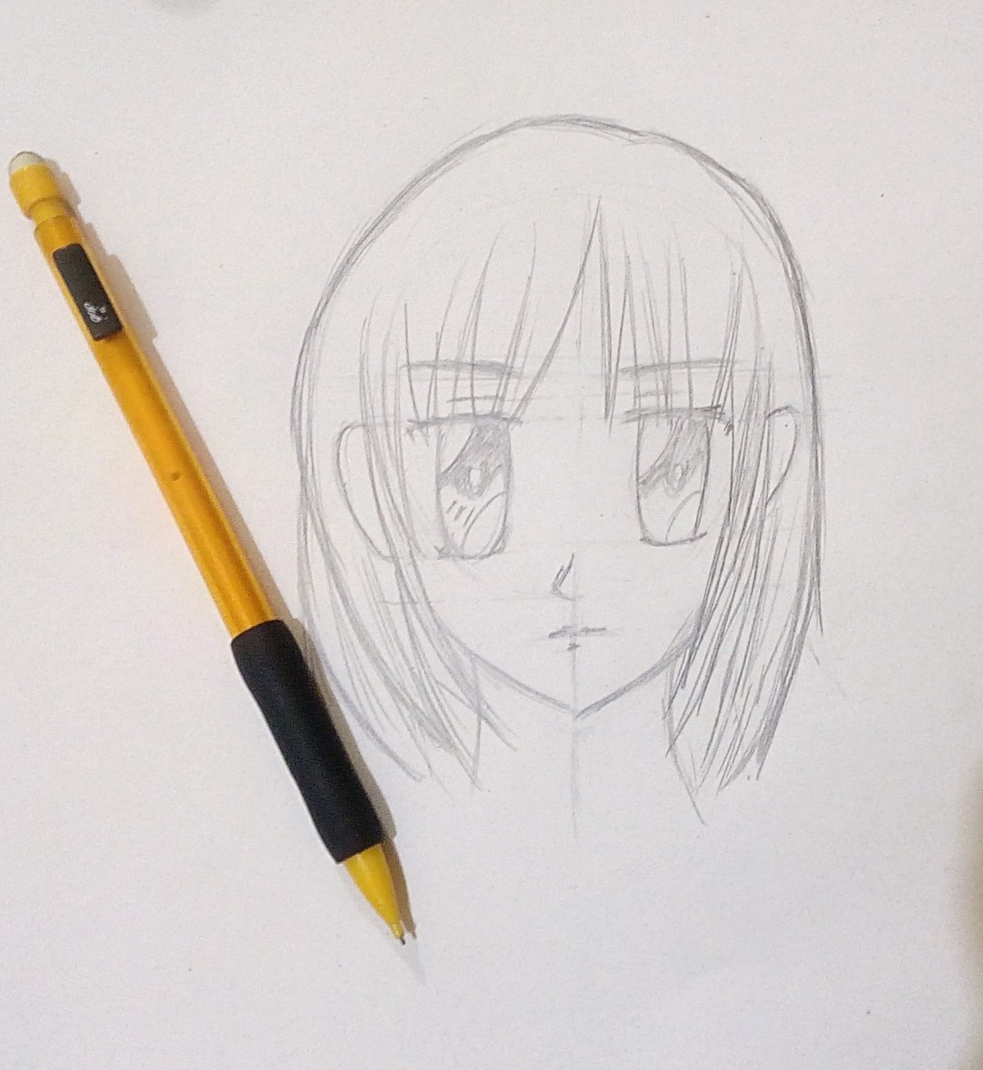 How to Draw an Anime Girl Face (Shojo) - FeltMagnet