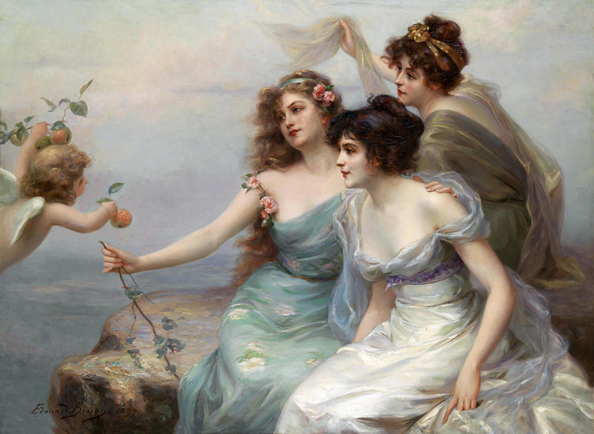 The Gratiae Goddesses Who Are The Three Graces Owlcation