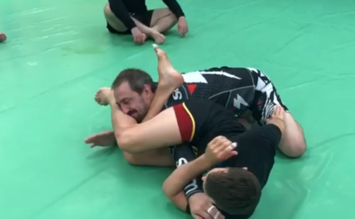 Side-Switch Armbar From Closed Guard Tutorial