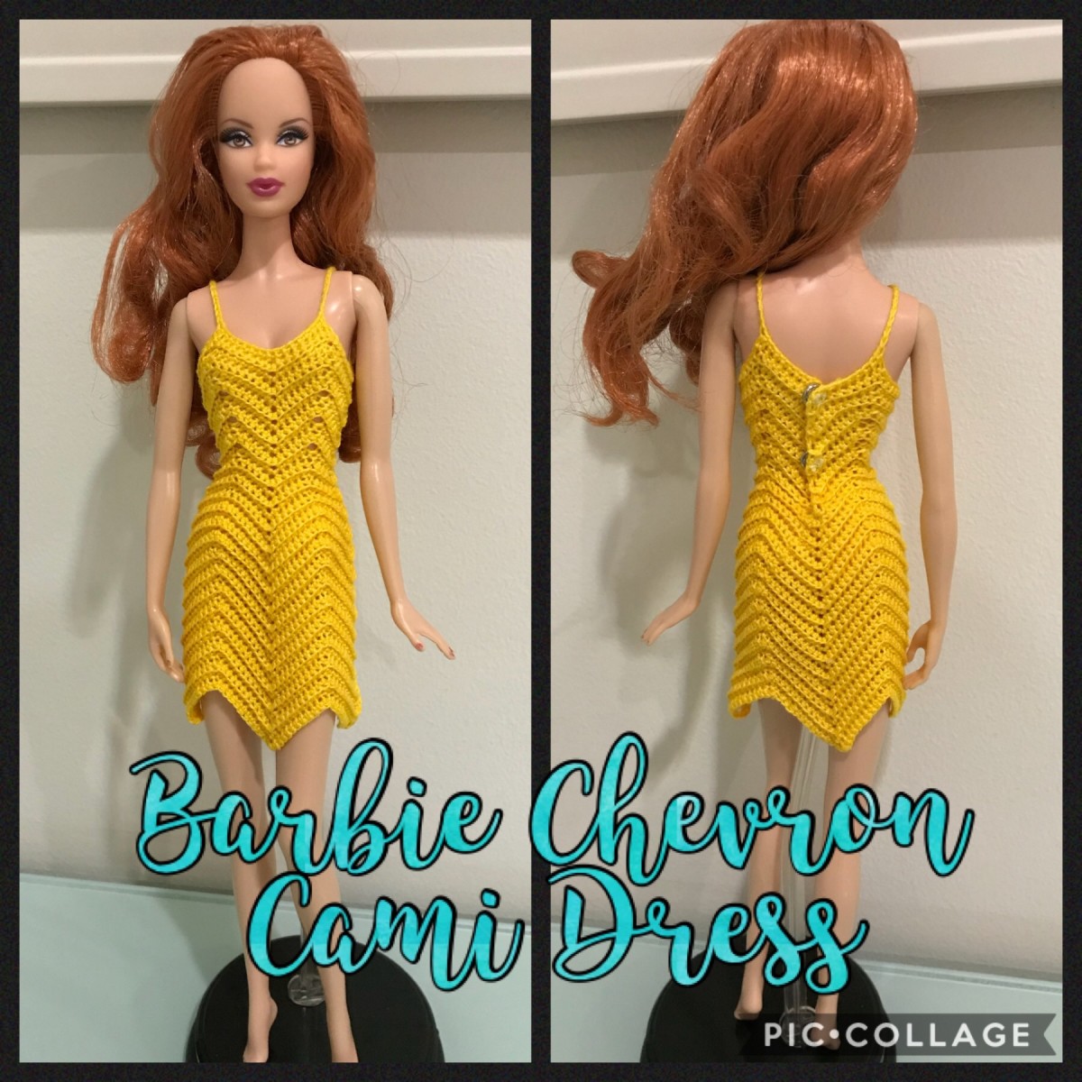 Barbie Chevron Cami Dress