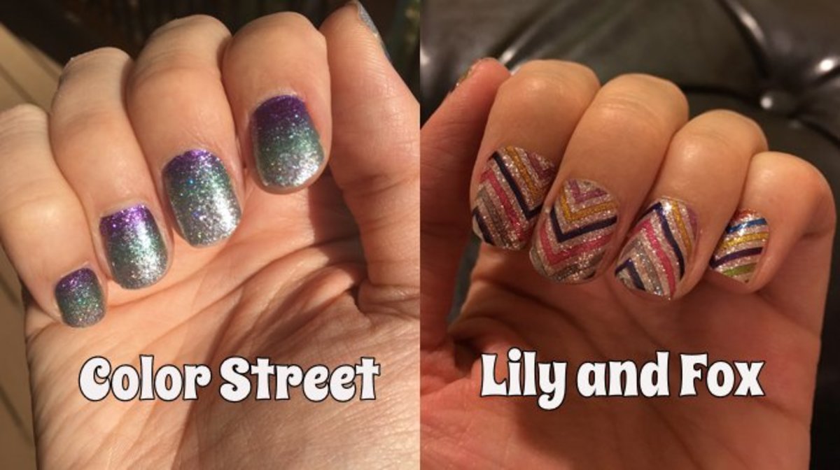 Battle of the Nail Polish Strips: Color Street vs. Lily and Fox