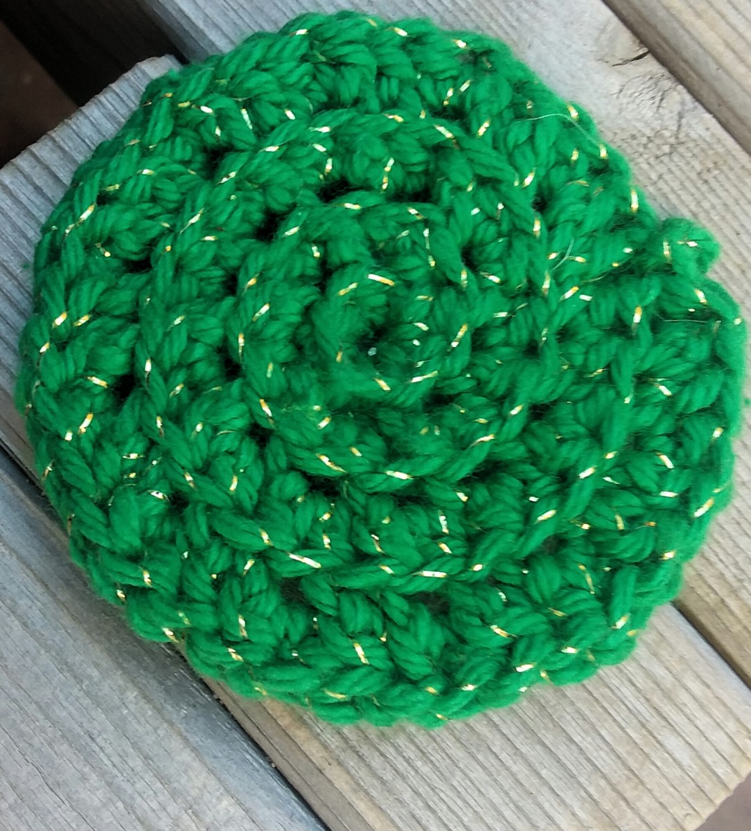 Ribbed Crochet Face Scrubbies