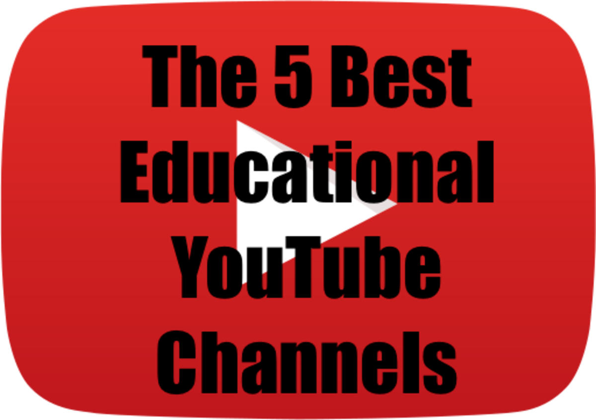 This article lists 5 of the best educational youtube channels