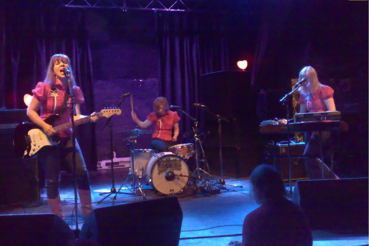 Fist Girl Rock Band Telegraph
