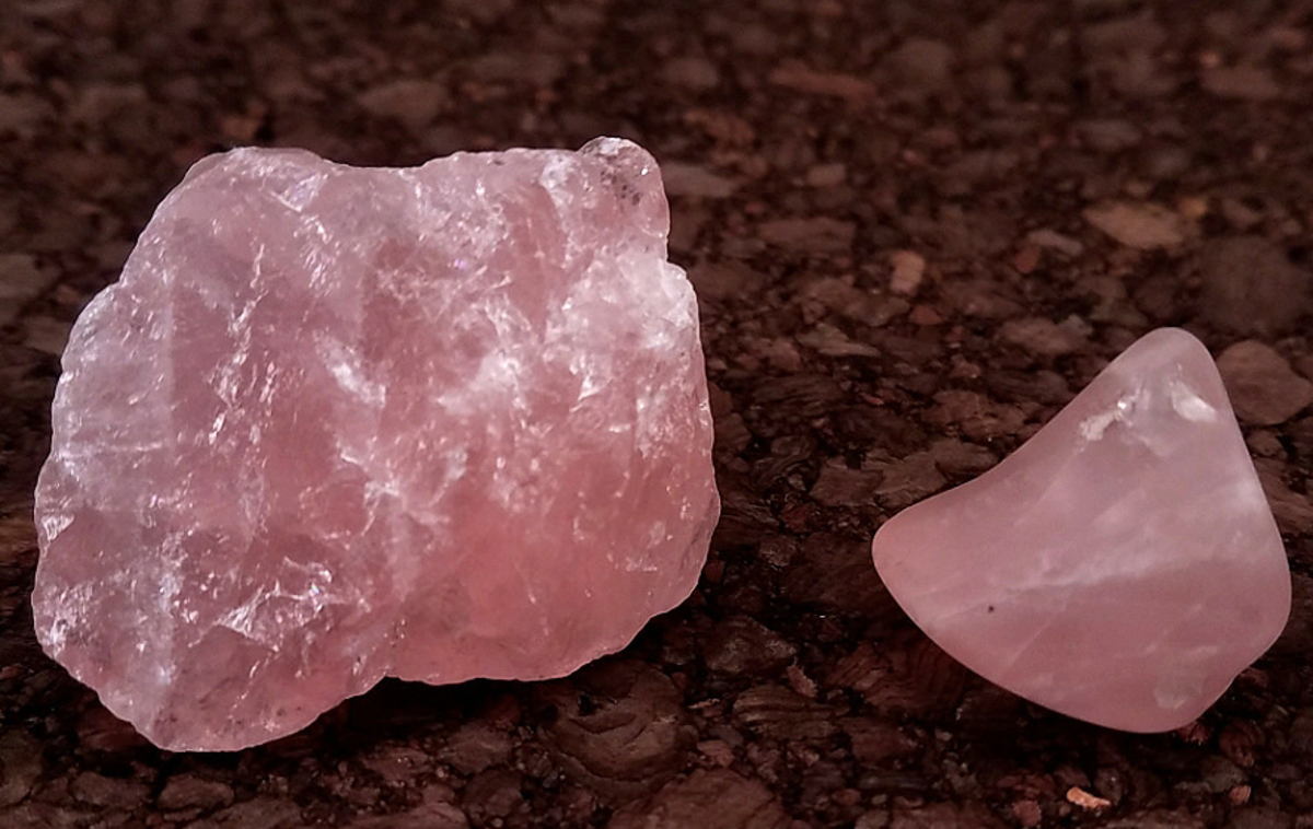 Rose quartz is an excellent crystal for all matters of the heart.