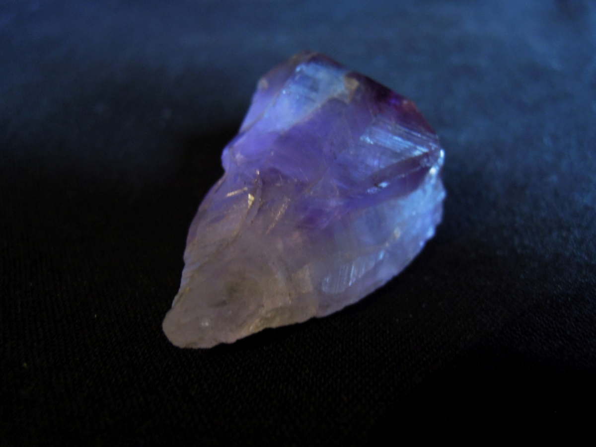 Amethyst is a highly spiritual crystal. 