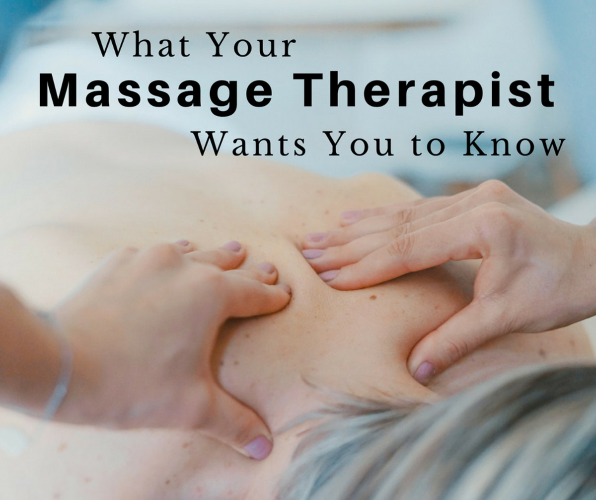 Ever wonder what your massage therapist is thinking? 