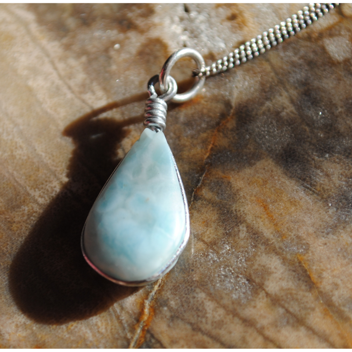 Larimar is a great stone for earthing.