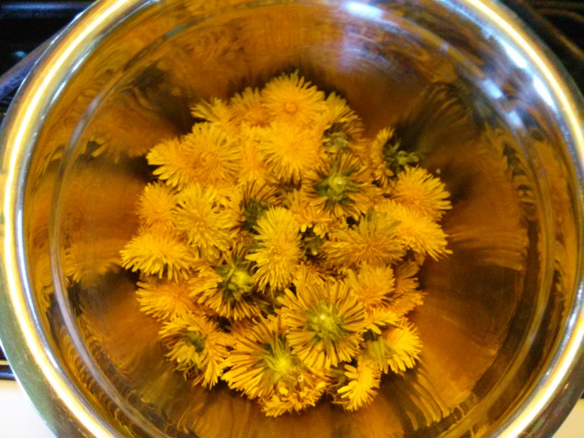 There are other things you can do with the leftover dandelions! 