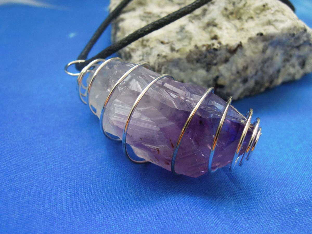 Amethyst has long been reguarded as a highly spiritual stone. 