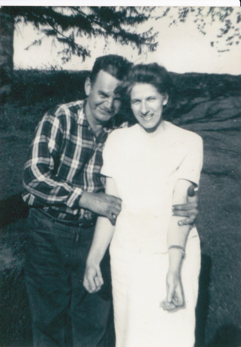 Mom and dad around 1960