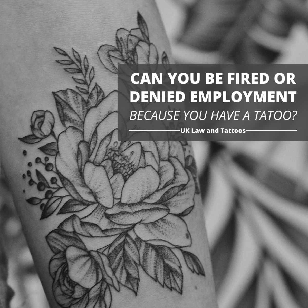 What does UK law say about employee rights when it comes to tattoos?