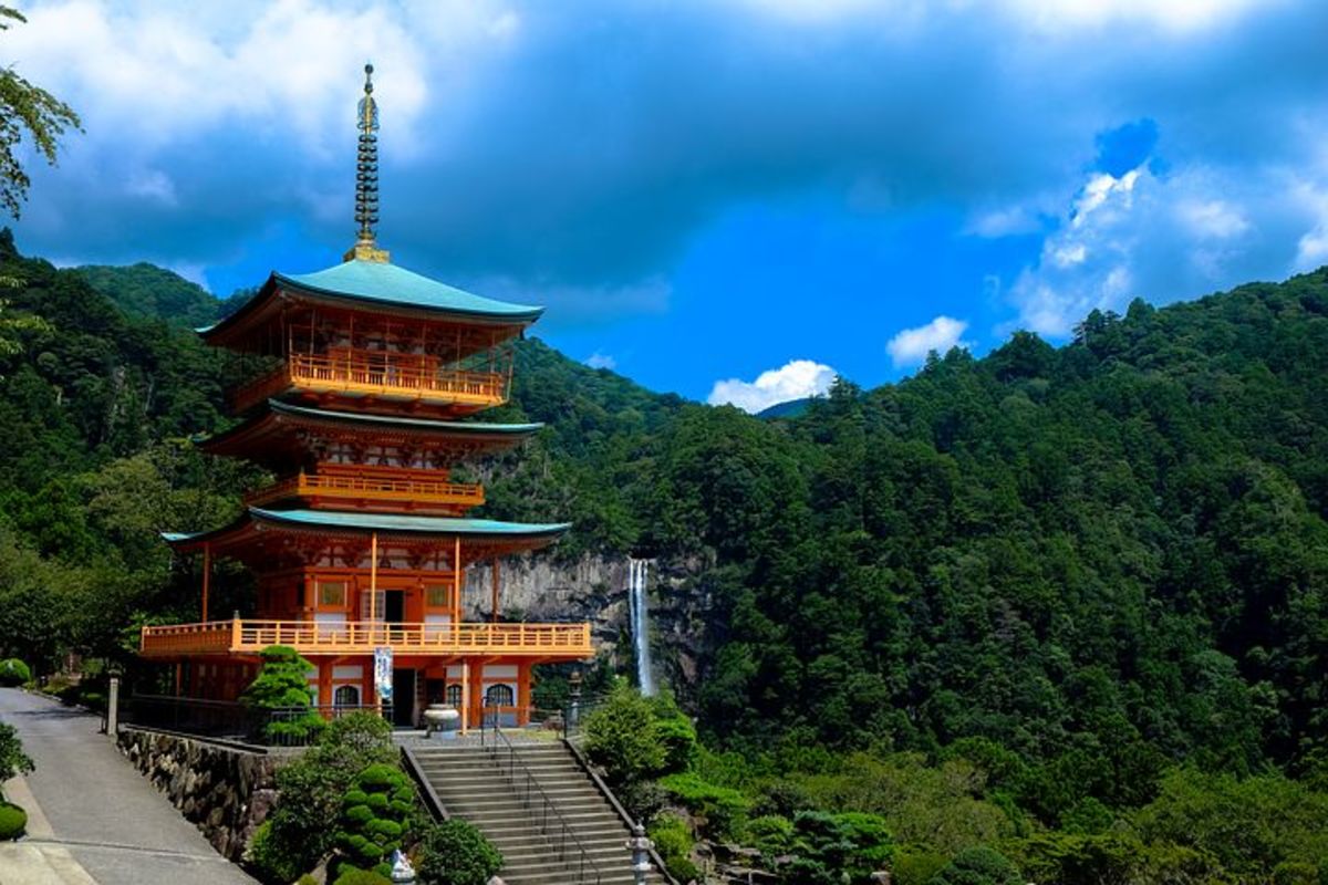 A beautiful Japanese temple
