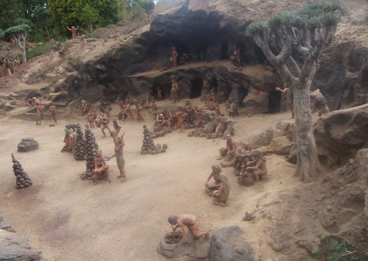 Reconstruction of Guanches Village