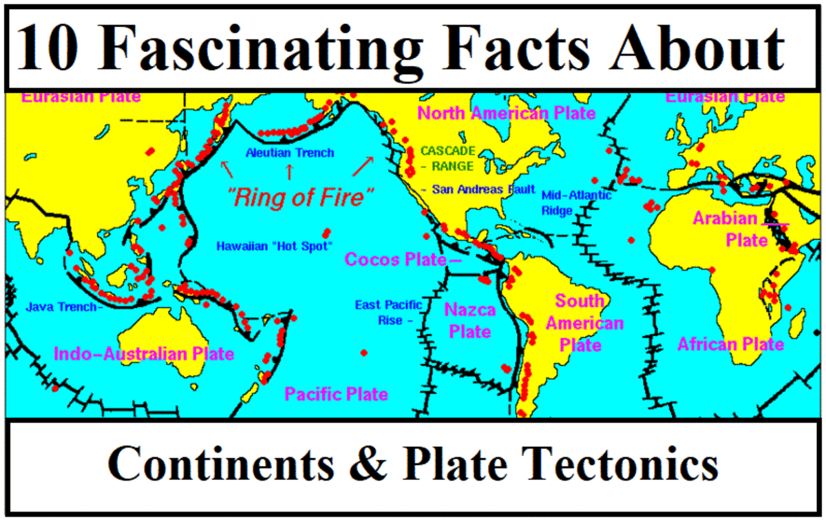 Top 10 Interesting and Fun Facts About the Continents and Continental Drift