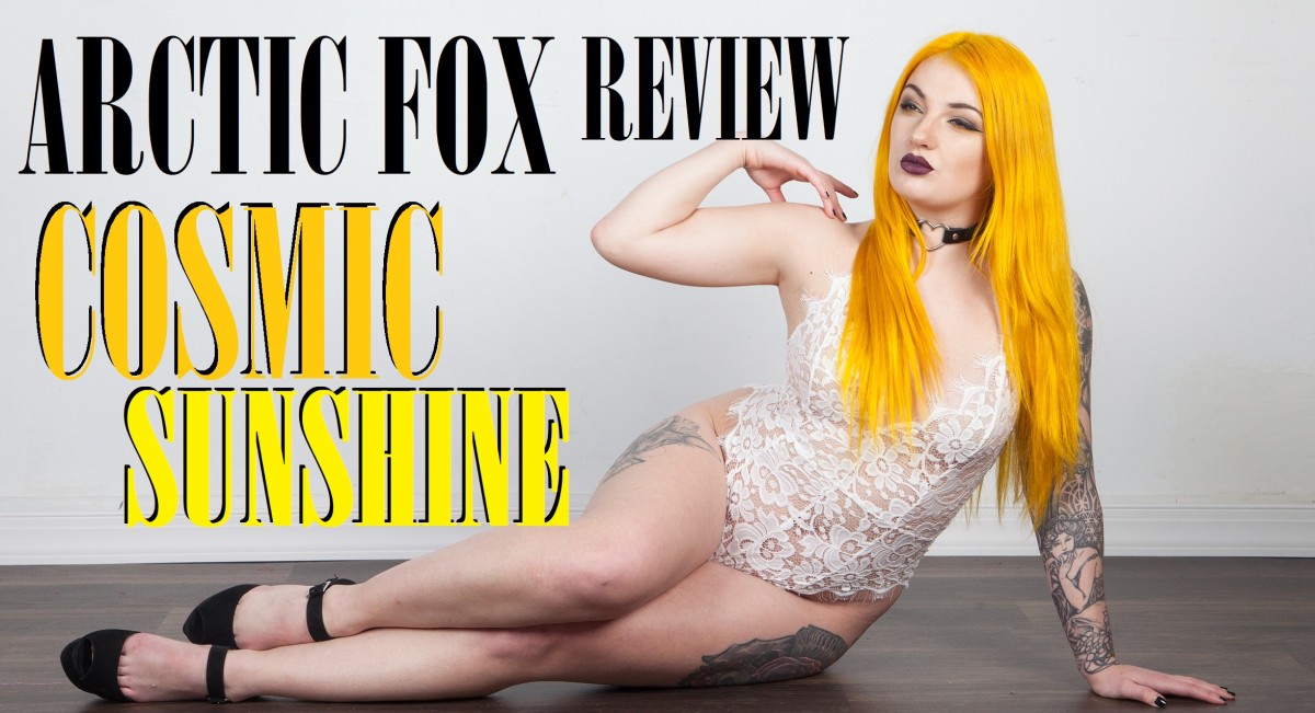 DIY Hair: Arctic Fox Cosmic Sunshine Hair Dye Review
