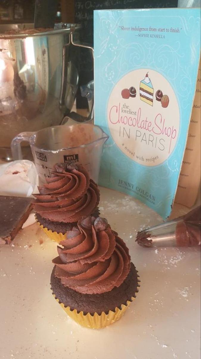 Join our discussion on "The Loveliest Chocolate Shop in Paris" and enjoy molten chocolate cupcakes.