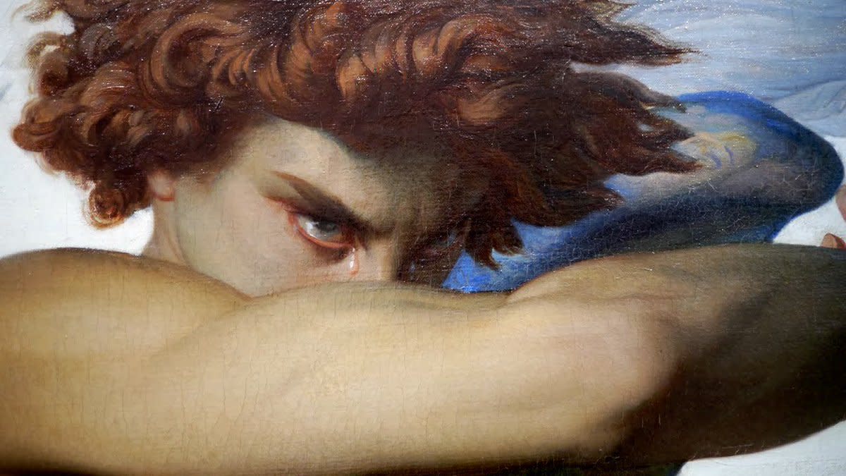 The Mourning Star: a Poem inspired by the painting of Alexandre Cabanel.