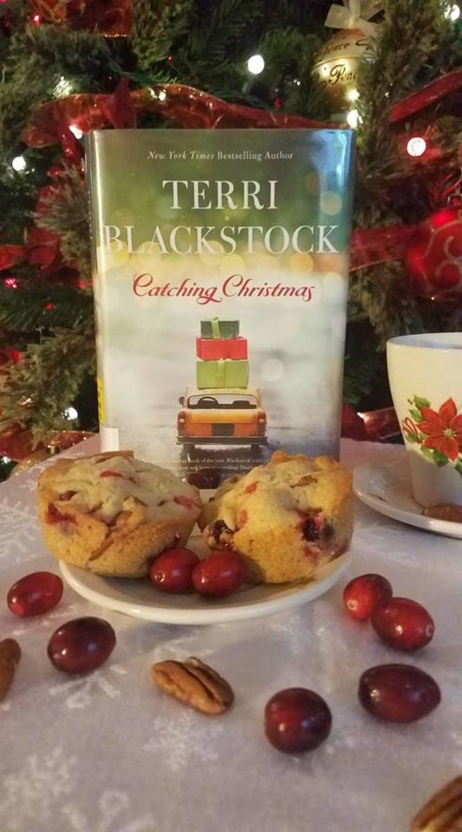 Pair "Catching Christmas" with some cranberry pecan muffins!