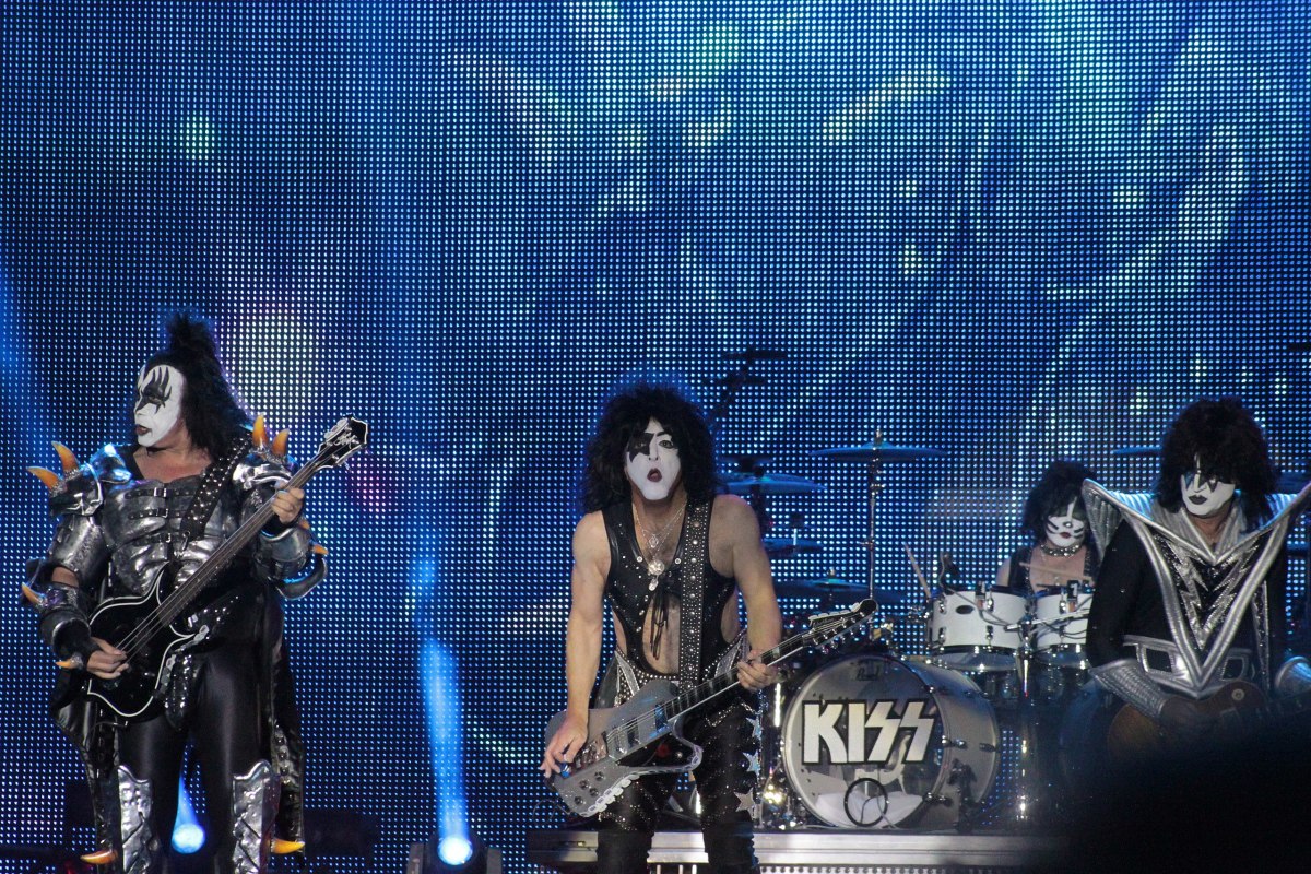  Kiss at Hellfest in Clisson, France, 2013