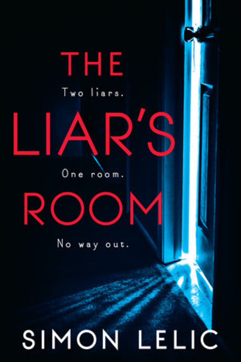 Cover art for "The Liar's Room" by Simon Lelic.
