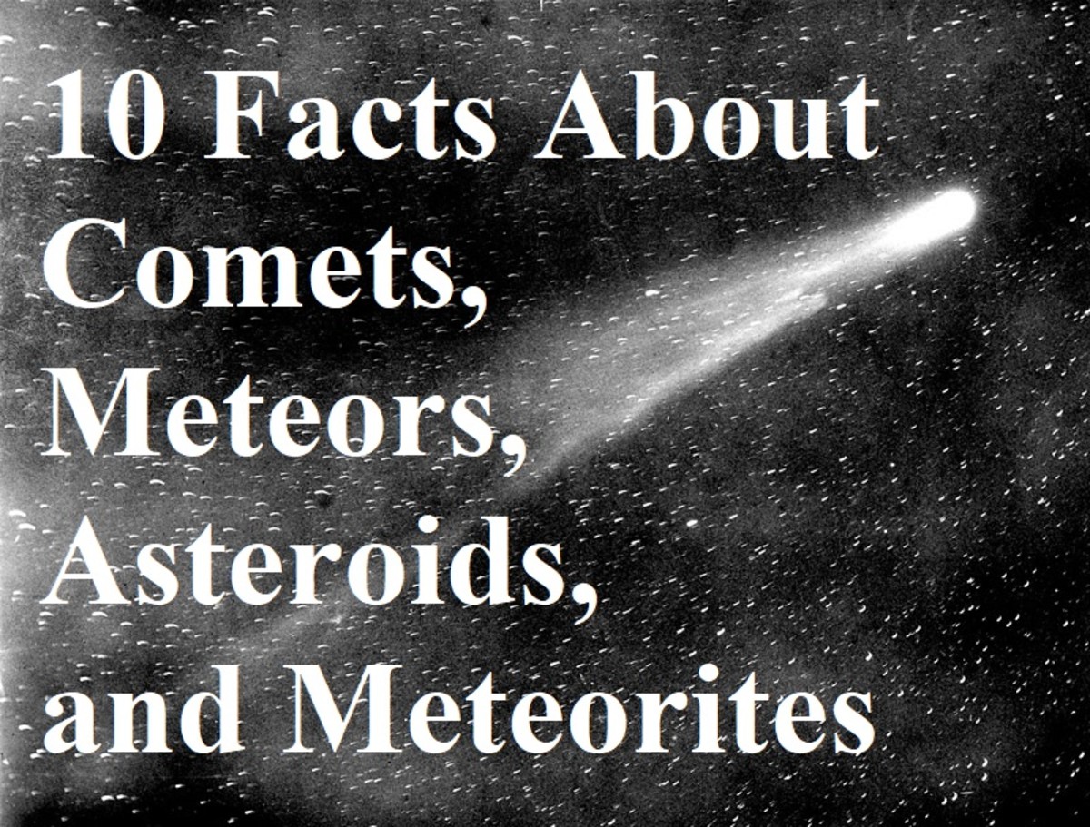 Fascinating facts about comets, meteors, asteroids, and meteorites