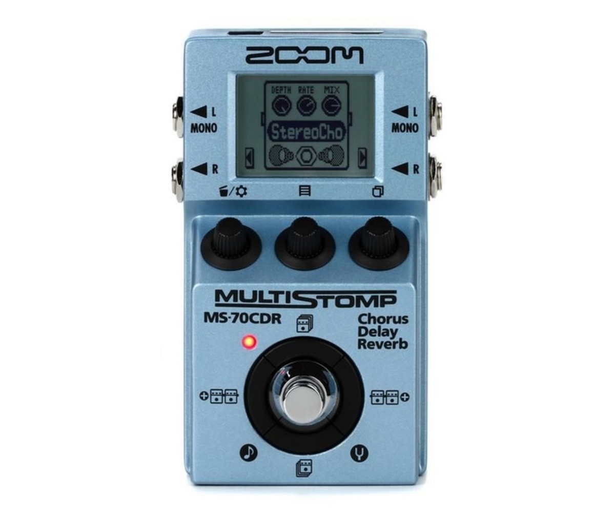Review of the Zoom MS-70CDR MultiStomp Chorus/Delay/Reverb Pedal