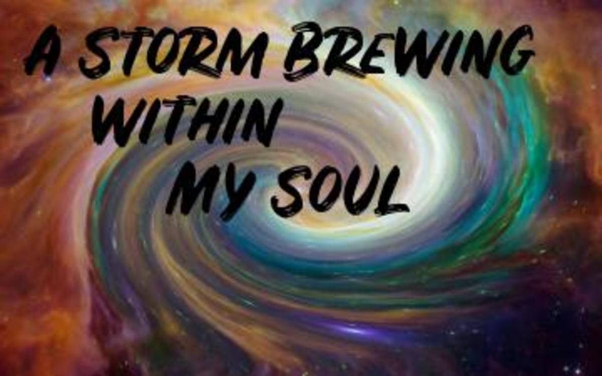 Poem A Storm Brewing within My Soul LetterPile