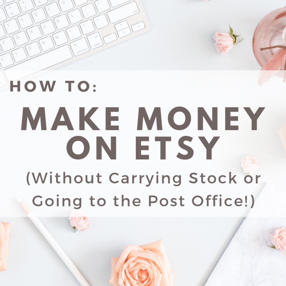 Did you know that you can still make money on Etsy even if you're not into crafting? Here's how you can create an amazing side hustle without leaving the couch!