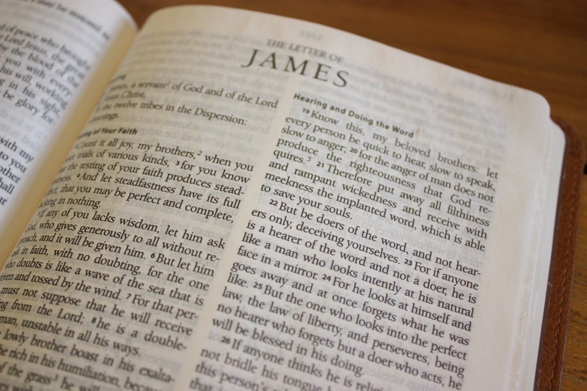 what is the book of james about