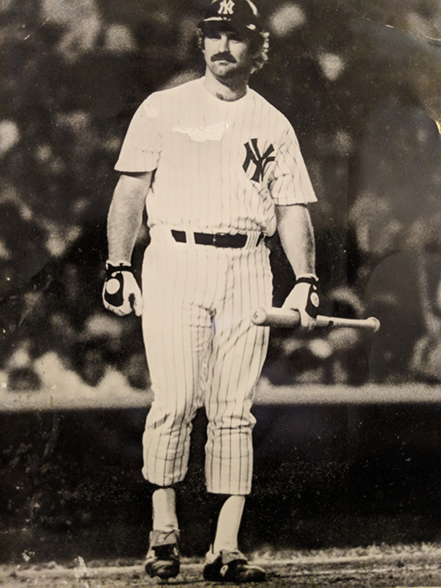 A file photo provided to me by the New York Yankees many years ago. It hung on my wall for many years.