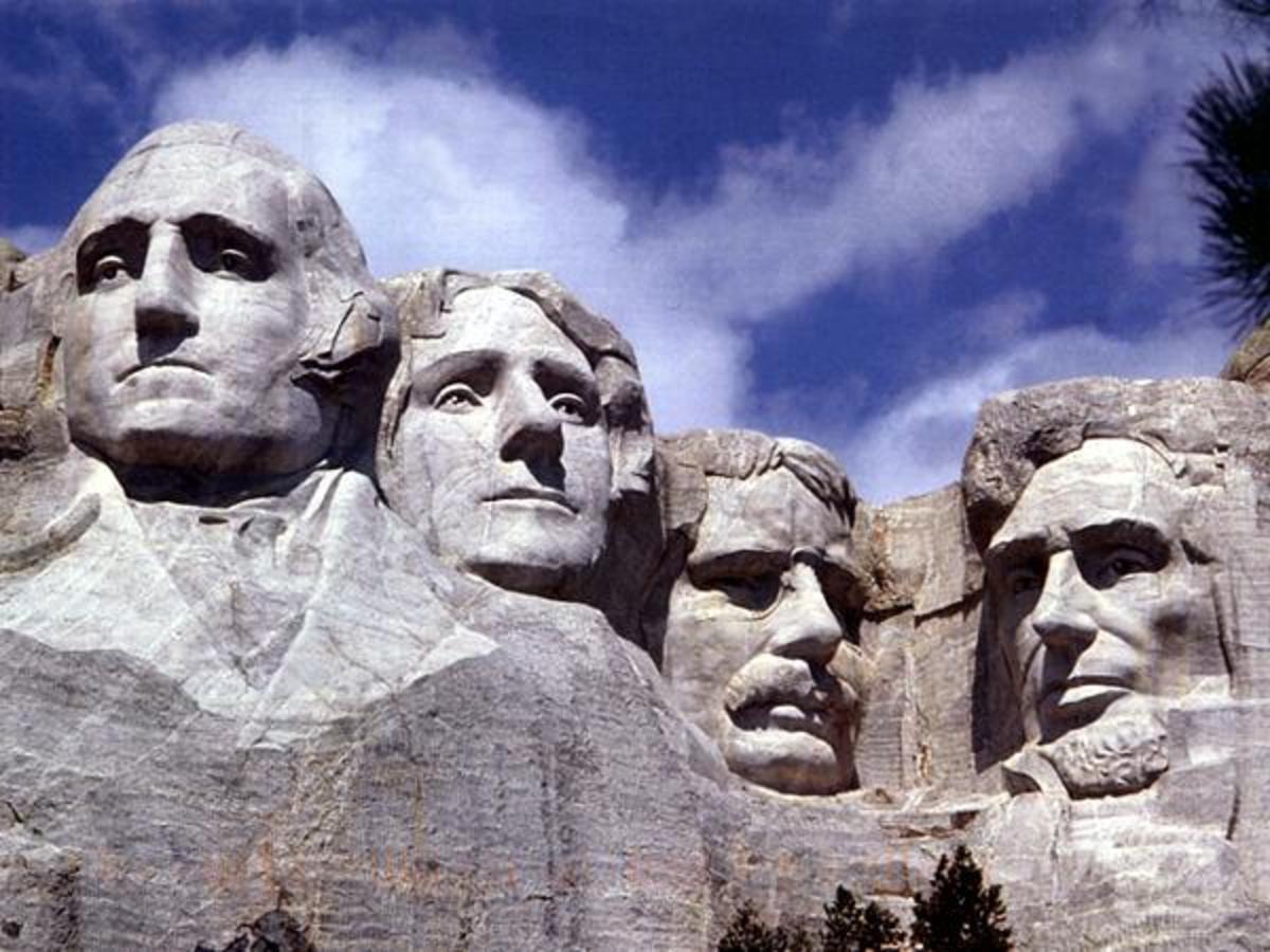 The Carving of Mount Rushmore by Rex Alan Smith