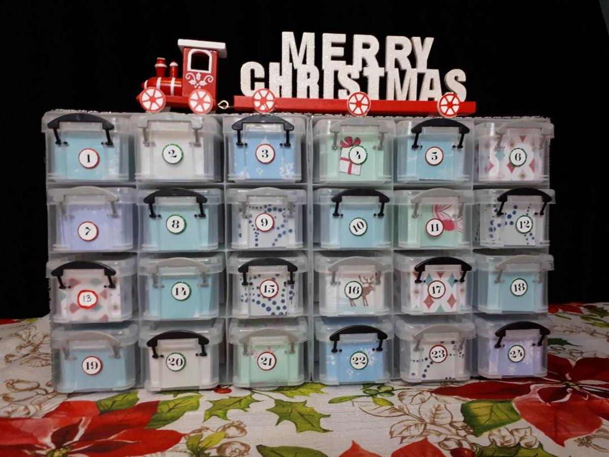 Make Your Own Advent Calendar Printable Rosa Blake