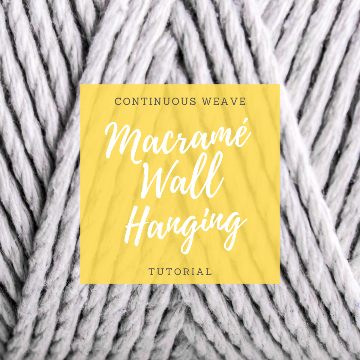 How to Make a Macramé Wall Hanging (With Step-by-Step Photos)