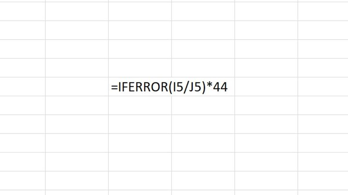 The IFERROR function is useful for clearing out 7 different types of errors that occur within Microsoft Excel. The great thing about this function is that you can customize your own error messages by leaving a blank to decrease the distraction.